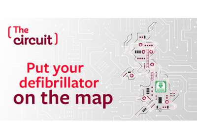 The circuit Put your defibrillator on the map